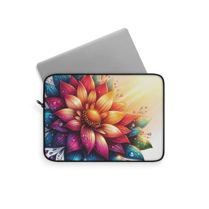 Vibrant Flower Laptop Sleeve: Stylish Protection for your Device - Sleeve