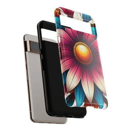 Vibrant Flower Tough Cases for Iphone Galaxy & Pixel Phones - Phone Case