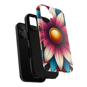 Vibrant Flower Tough Protective Phone Case Bold Style Dipaliz - Mobile Cases