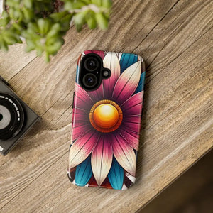 Vibrant Flower Tough Protective Phone Case Bold Style Dipaliz - Mobile Cases