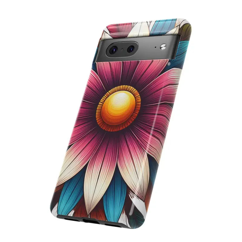 Vibrant Flower Tough Cases for Iphone Galaxy & Pixel Phones - Phone Case