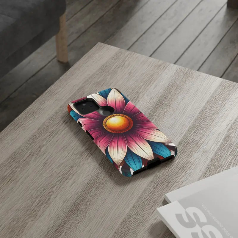 Vibrant Flower Tough Cases for Iphone Galaxy & Pixel Phones - Phone Case