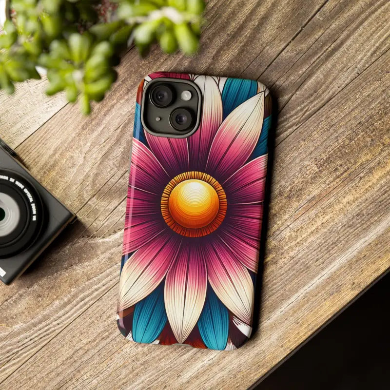 Vibrant Flower Tough Cases for Iphone Galaxy & Pixel Phones - Phone Case