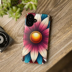 Vibrant Flower Tough Protective Phone Case Bold Style Dipaliz - Mobile Cases