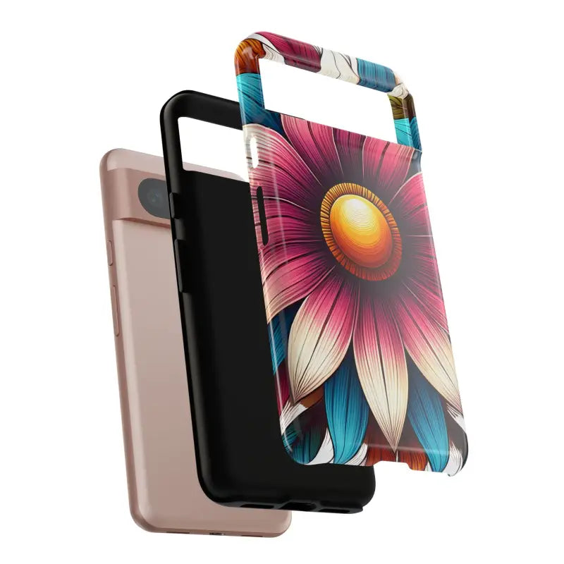 Vibrant Flower Tough Cases for Iphone Galaxy & Pixel Phones - Phone Case