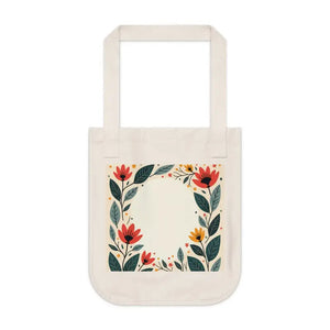 Vibrant Organic Canvas Tote - Eco Friendly Style - Dipaliz - Bags