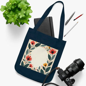 Vibrant Organic Canvas Tote - Eco Friendly Style - Dipaliz - Bags