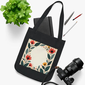 Vibrant Organic Canvas Tote - Eco Friendly Style - Dipaliz - Bags