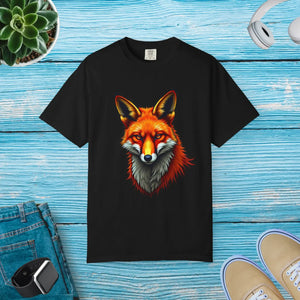 Vibrant Fox Graphic Unisex Tee - Bold Nature Design - Dipaliz - T-shirts