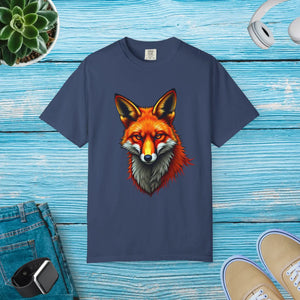 Vibrant Fox Graphic Unisex Tee - Bold Nature Design - Dipaliz - T-shirts