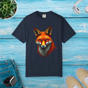 Vibrant Fox Graphic Unisex Tee - Bold Nature Design - Dipaliz - T-shirts