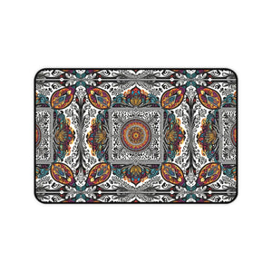 Vibrant Geometric Abstract Desk Mat - Neoprene - Dipaliz - Workstation & Cubicle Accessories