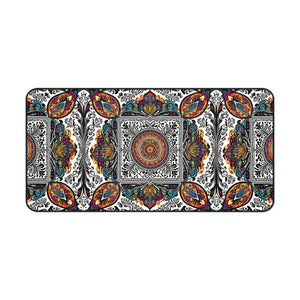 Vibrant Geometric Abstract Desk Mat - Neoprene - Dipaliz - Workstation & Cubicle Accessories