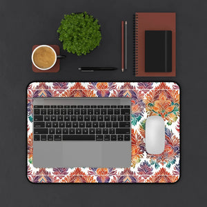 Vibrant Geometric Desk Mat - Neoprene Workspace - Dipaliz - Workstation & Cubicle Accessories