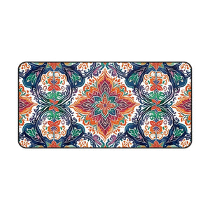 Vibrant Geometric Abstract Desk Mat - Modern Workspace Essential - Dipaliz - Computer Accessories