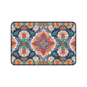 Vibrant Geometric Abstract Desk Mat - Modern Workspace Essential - Dipaliz - Computer Accessories