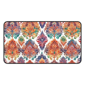 Vibrant Geometric Desk Mat - Neoprene Workspace - Dipaliz - Workstation & Cubicle Accessories