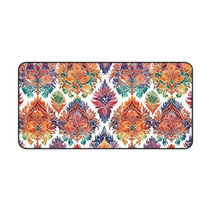 Vibrant Geometric Desk Mat - Neoprene Workspace - Dipaliz - Workstation & Cubicle Accessories