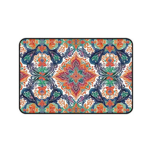 Computer Accessories - Vibrant Geometric Abstract Pattern Desk Mat - Dipaliz