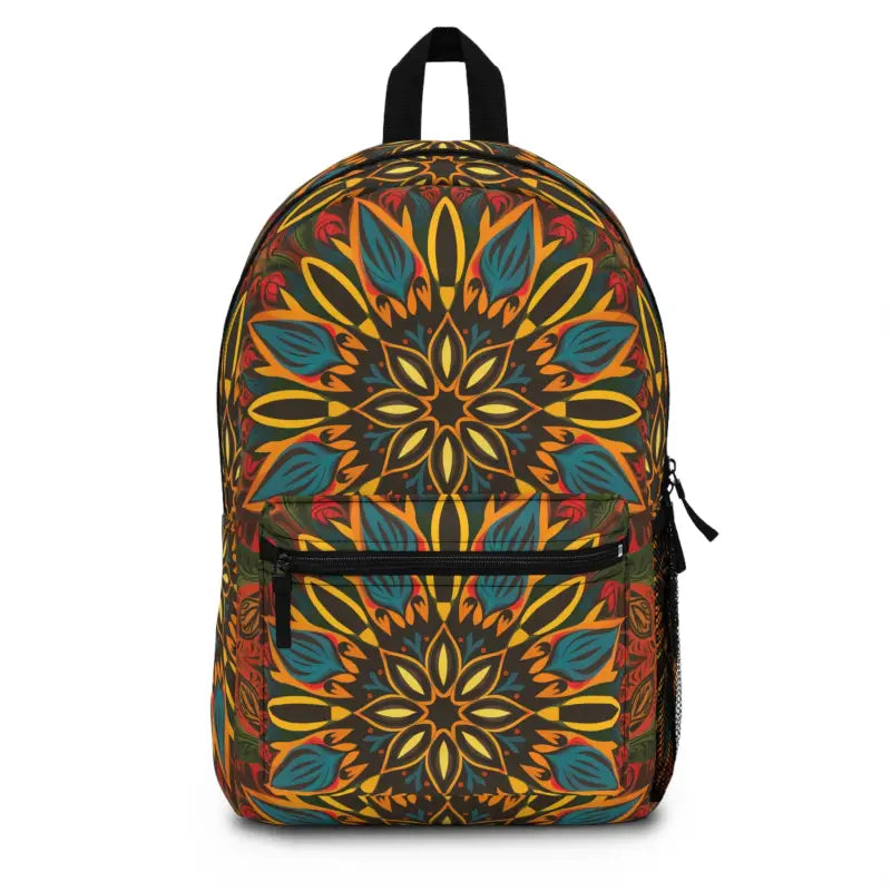 Discover your Style with the Vibrant Geometric Backpack - one Size Bags