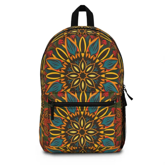 Ultimate & Functional Geometric Pattern Backpack - one Size Bags