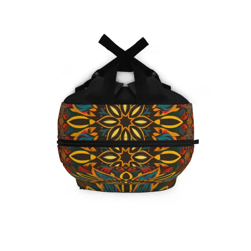 Discover your Style with the Vibrant Geometric Backpack - one Size Bags