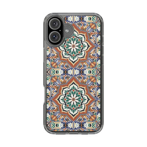Stylish Clear Case - Vibrant Geometric Pattern - Dipaliz - Mobile Phone Cases