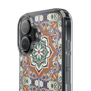 Stylish Clear Case Vibrant Geometric Pattern Protection - Dipaliz - Mobile Phone Cases
