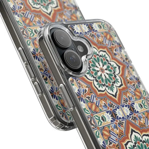 Stylish Clear Case Vibrant Geometric Pattern Protection - Dipaliz - Mobile Phone Cases