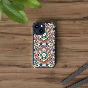 Stylish Clear Case Vibrant Geometric Pattern Protection - Dipaliz - Mobile Phone Cases