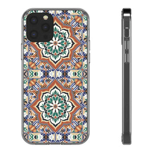 Stylish Clear Case Vibrant Geometric Pattern Protection - Dipaliz - Iphone 12 Pro / Without Gift Packaging - Mobile