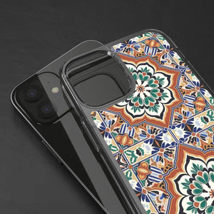 Stylish Clear Case Vibrant Geometric Pattern Protection - Dipaliz - Mobile Phone Cases
