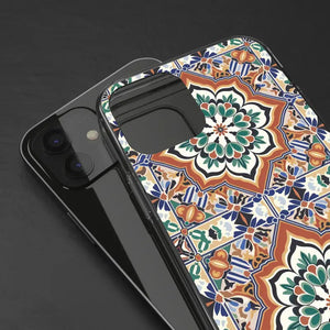Stylish Clear Case Vibrant Geometric Pattern Protection - Dipaliz - Mobile Phone Cases