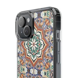 Stylish Clear Case Vibrant Geometric Pattern Protection - Dipaliz - Mobile Phone Cases