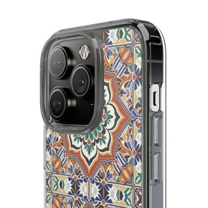 Stylish Clear Case Vibrant Geometric Pattern Protection - Dipaliz - Mobile Phone Cases
