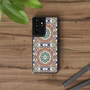 Stylish Clear Case Vibrant Geometric Pattern Protection - Dipaliz - Mobile Phone Cases