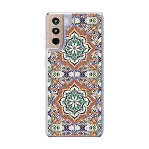 Stylish Clear Case - Vibrant Geometric Pattern - Dipaliz - Mobile Phone Cases
