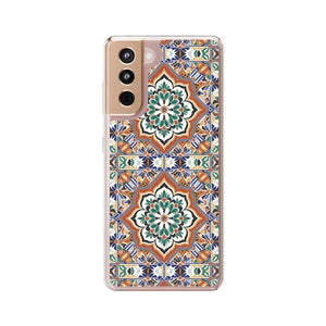 Stylish Clear Case - Vibrant Geometric Pattern - Dipaliz - Mobile Phone Cases