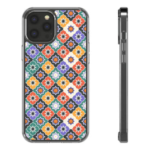 Vibrant Geometric Clear Case - Ultimate Style - Dipaliz - Mobile Phone Cases