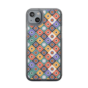 Vibrant Geometric Clear Case - Ultimate Style - Dipaliz - Mobile Phone Cases