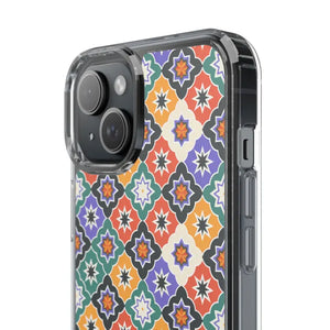 Geometric Clear Case - Vibrant Pattern Ultimate Style - Dipaliz - Mobile Phone Cases