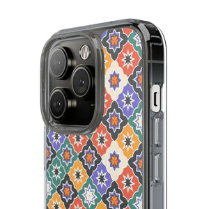 Geometric Clear Case - Vibrant Pattern Ultimate Style - Dipaliz - Mobile Phone Cases