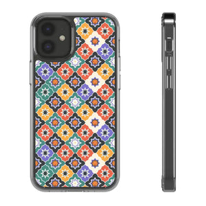 Geometric Clear Case - Vibrant Pattern Ultimate Style - Dipaliz - Iphone 12 Mini / Without Gift Packaging - Mobile