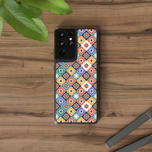 Geometric Clear Case - Vibrant Pattern Ultimate Style - Dipaliz - Mobile Phone Cases