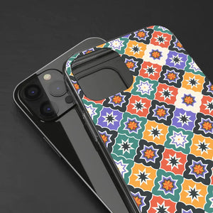 Geometric Clear Case - Vibrant Pattern Ultimate Style - Dipaliz - Mobile Phone Cases