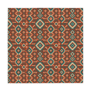Vibrant Geometric Tablecloth - Boho Chic Style Easy Care - Dipaliz - one Size / White - Tablecloths