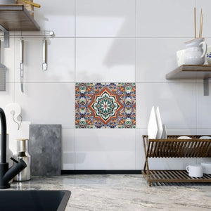 Vibrant Geometrical Pattern – Ceramic Wall Tile - Dipaliz - Tiles