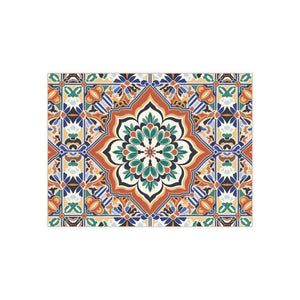 Vibrant Geometrical Pattern – Ceramic Wall Tile - Dipaliz - Tiles