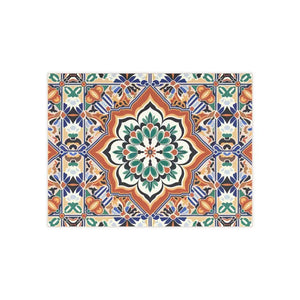 Vibrant Geometrical Pattern Ceramic Tile Decor - Dipaliz - Wall Tiles