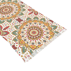 Vibrant Geometric Scarves - Stunning One-sided Design - Dipaliz - & Shawls